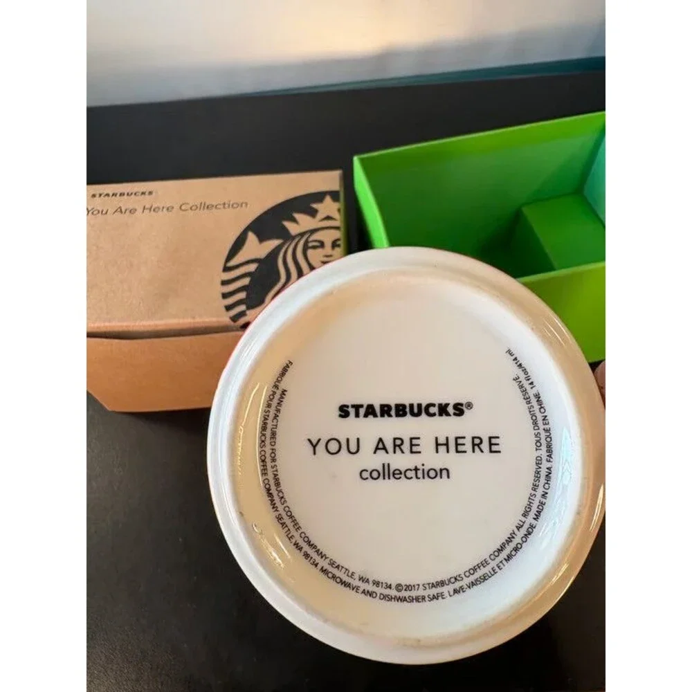 Starbucks You Are Here Washington DC Mug 2017 in Original Box Collection